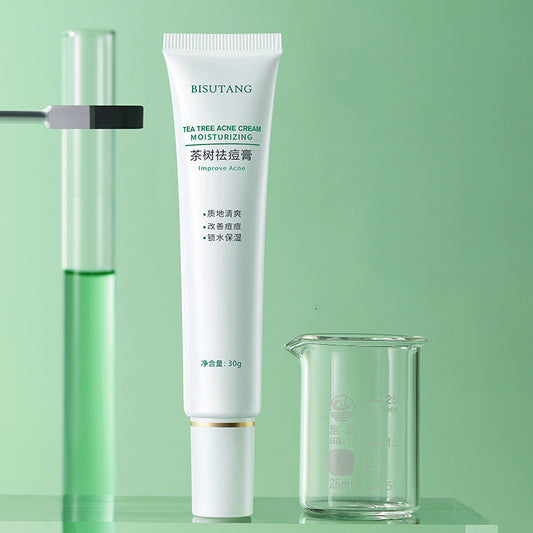 Tea Tree Acne Removing Cream Firming Elastic Moisturizing Oil Control