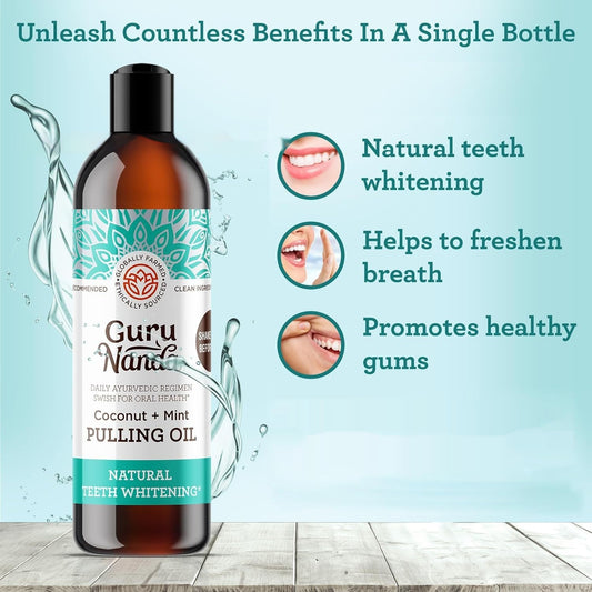 Clean Gum Halitosis Coconut Oil Mouthwash