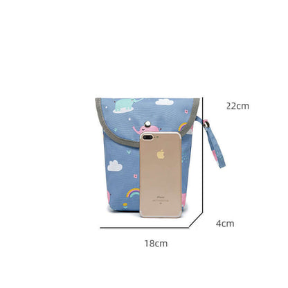 "Portable Baby Diaper Storage Bag for Convenient and Organized Outings"