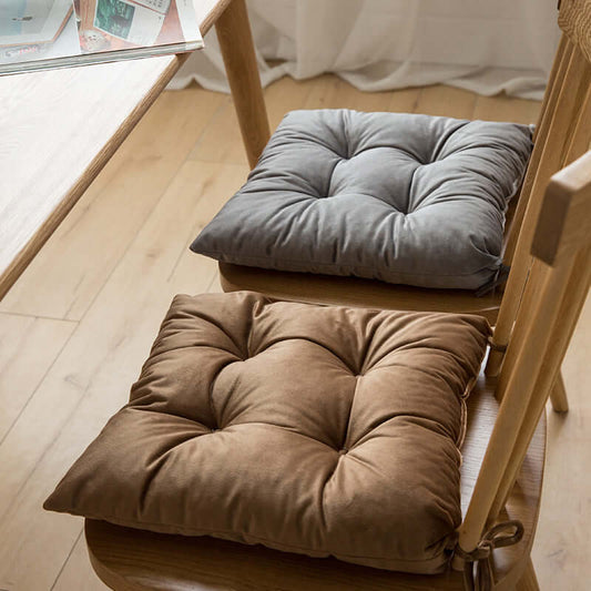 "Japanese-Style Home Chair Cushion - Comfortable and Elegant for Office and Home Use"