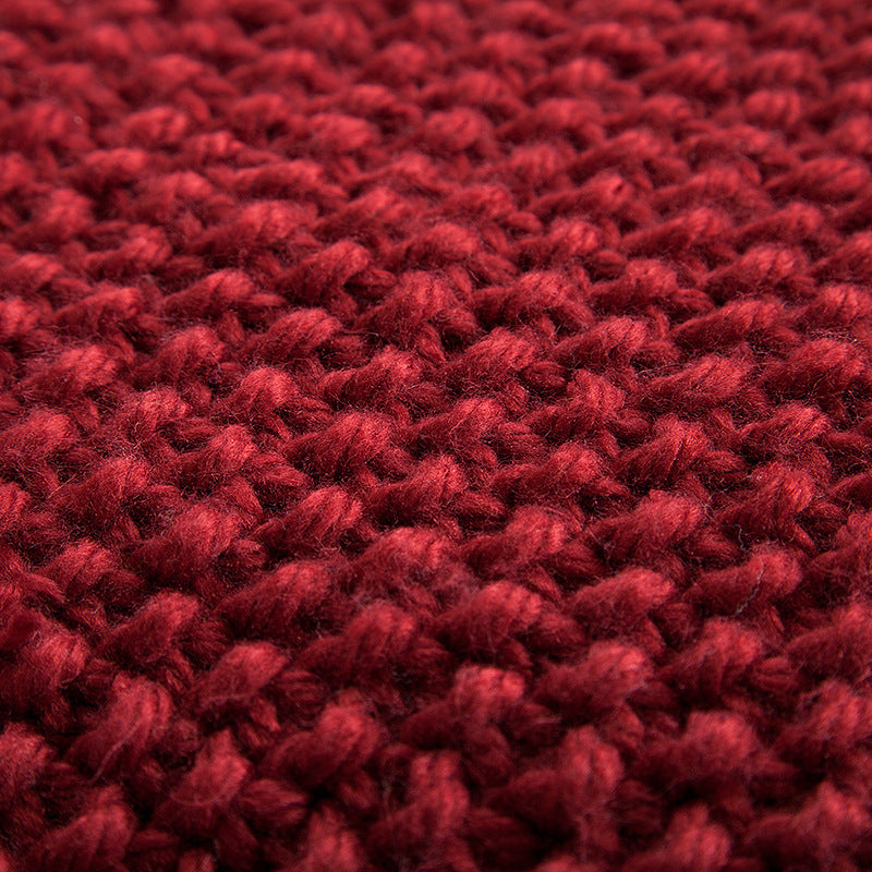 Handmade Shaggy Blanket - Cozy Home Fashion Textile for Warmth and Style