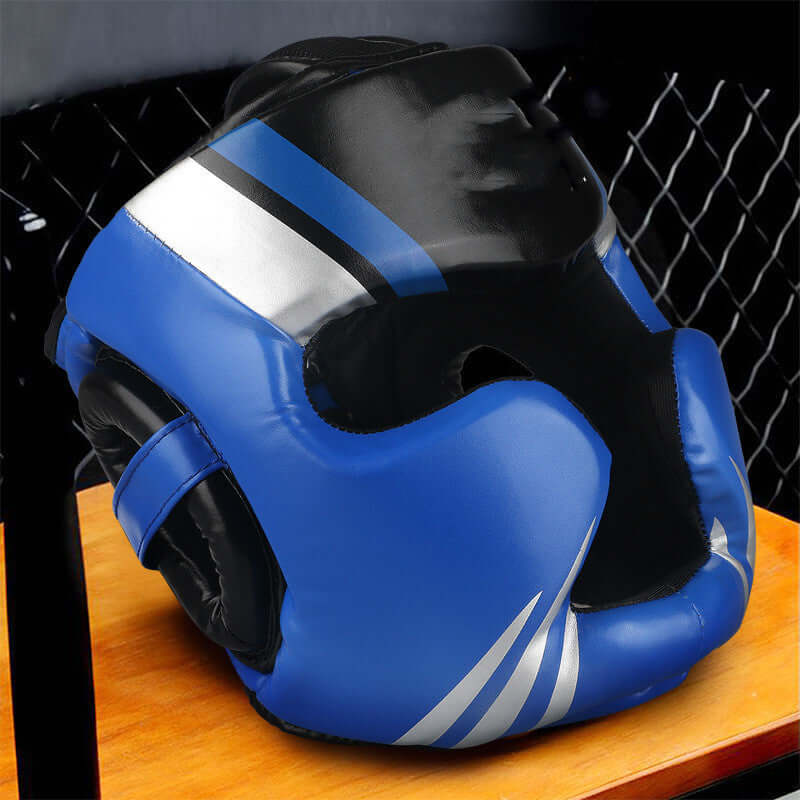 “Boxing Helmet – Thick Face and Head Protection for Enhanced Safety During Fights”