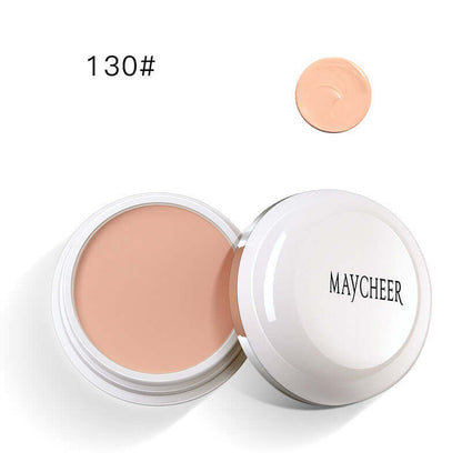 "Freckle-Cover Foundation Make-Up Cream – Waterproof Face Makeup for Concealing Acne and Achieving a Flawless, Long-Lasting Finish"