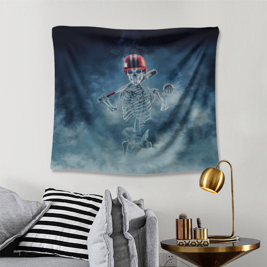 Skull Home Decor Tapestry - Edgy Wall Art for Unique and Bold Interior Design