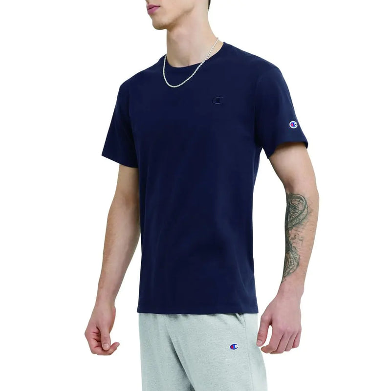 Champion Men'S Classic T-Shirt, Everyday Tee For Men, Comfortable Soft Men'S T-Shirt (Reg. Or Big & Tall) X-Large Navy