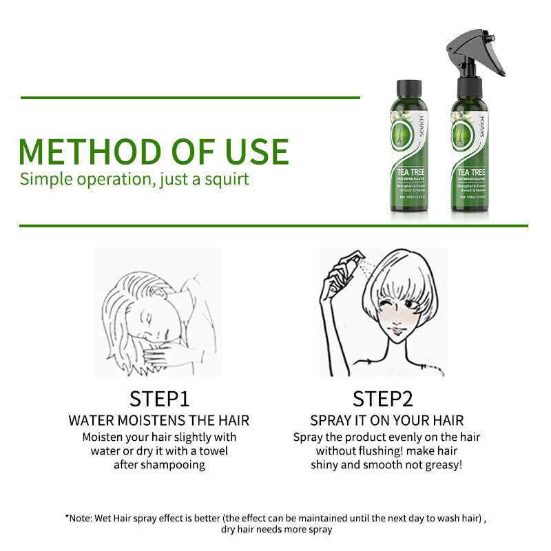 Tea Tree Oil Hair Care Honey To Repair And Smooth