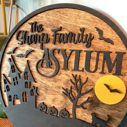 Personalized Halloween Home Decor - Unique and Festive Accents for Spooky Seasonal Celebrations