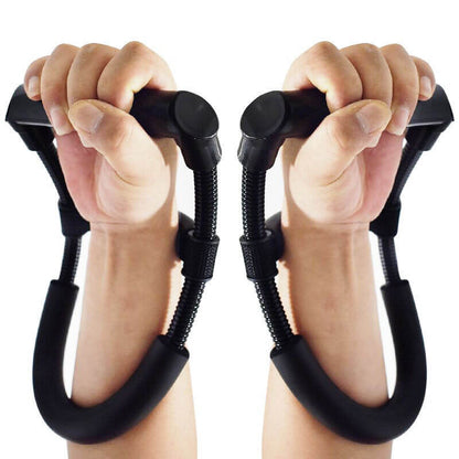 Leisure indoor fitness equipment for muscle recovery, featuring a heavy-duty gym forearm exerciser for enhanced strength and rehabilitation