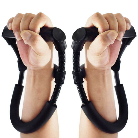 Leisure indoor fitness equipment for muscle recovery, featuring a heavy-duty gym forearm exerciser for enhanced strength and rehabilitation