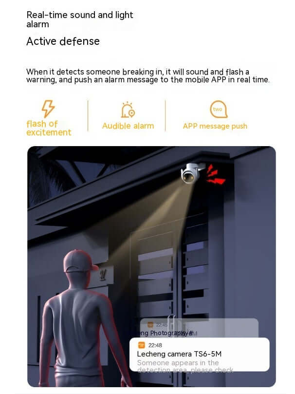 5 Million Clear Outdoor Surveillance Cameras - High-Resolution, Weatherproof Security Cameras for Superior Surveillance