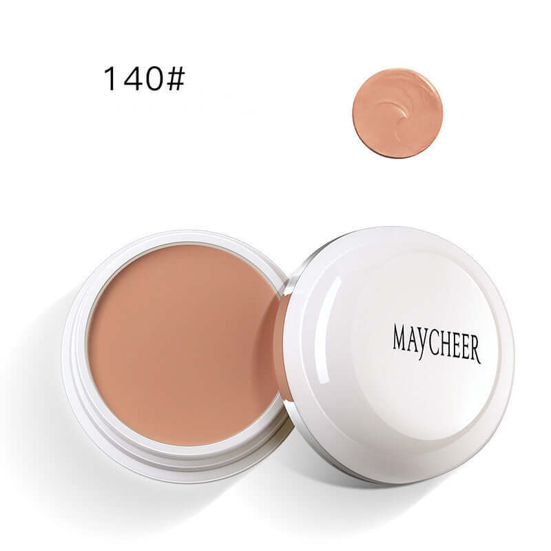 "Freckle-Cover Foundation Make-Up Cream – Waterproof Face Makeup for Concealing Acne and Achieving a Flawless, Long-Lasting Finish"