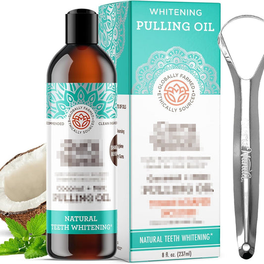 Clean Gum Halitosis Coconut Oil Mouthwash