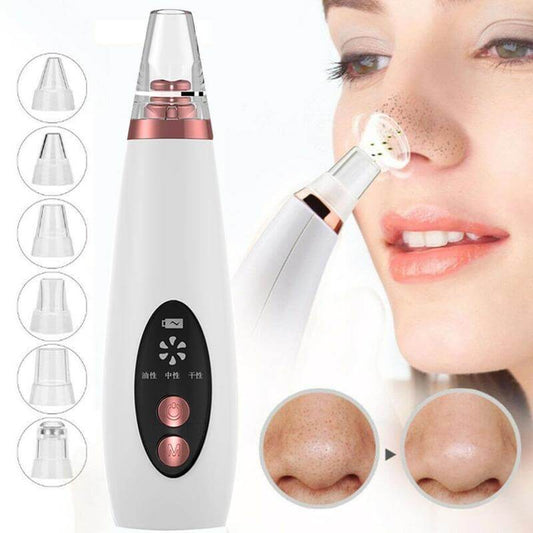 "Blackhead Pore Vacuum Cleaner - Nose Cleanser and Acne Remover with Suction for Effective Blackhead and Skin Care"