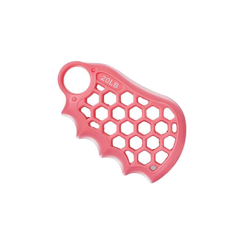 Pink 20LB Honeycomb Grip Fitness Exercise Silicone Equipment, Fashion Simple Style, Solid Color Fitness Grip Device