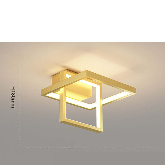 "Nordic Simple Corridor Lights - Elegant Entrance Hall Lighting for Minimalist Spaces"