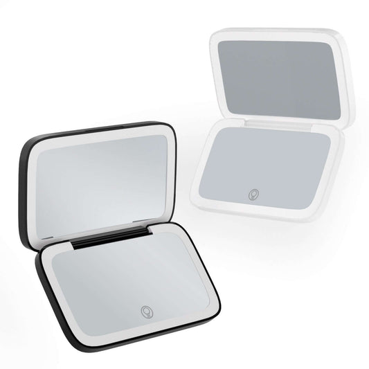 "Portable LED Makeup Mirror – Double-Sided Luminous Mirror with Integrated Light for Enhanced Makeup Application"