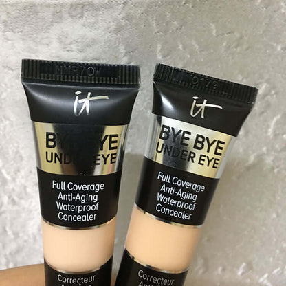 "Under-Eyes Concealer Cream – Full-Cover Face Makeup Base for Flawless Coverage and Brightening of Dark Circles"
