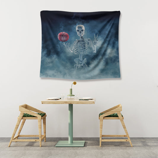 Skull Home Decor Tapestry - Edgy Wall Art for Unique and Bold Interior Design