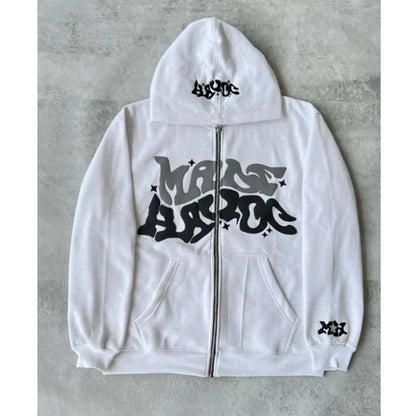 Letter Printed Hoodies