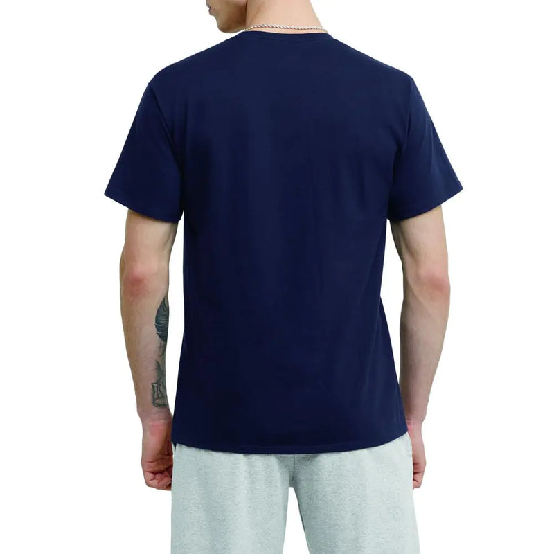 Champion Men'S Classic T-Shirt, Everyday Tee For Men, Comfortable Soft Men'S T-Shirt (Reg. Or Big & Tall) X-Large Navy